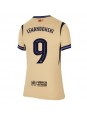 Billige Barcelona Robert Lewandowski #9 Bortedrakt Dame 2025-26 Kortermet